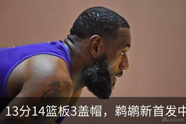 13分14篮板3盖帽，鹈鹕新首发中锋首秀交出两双